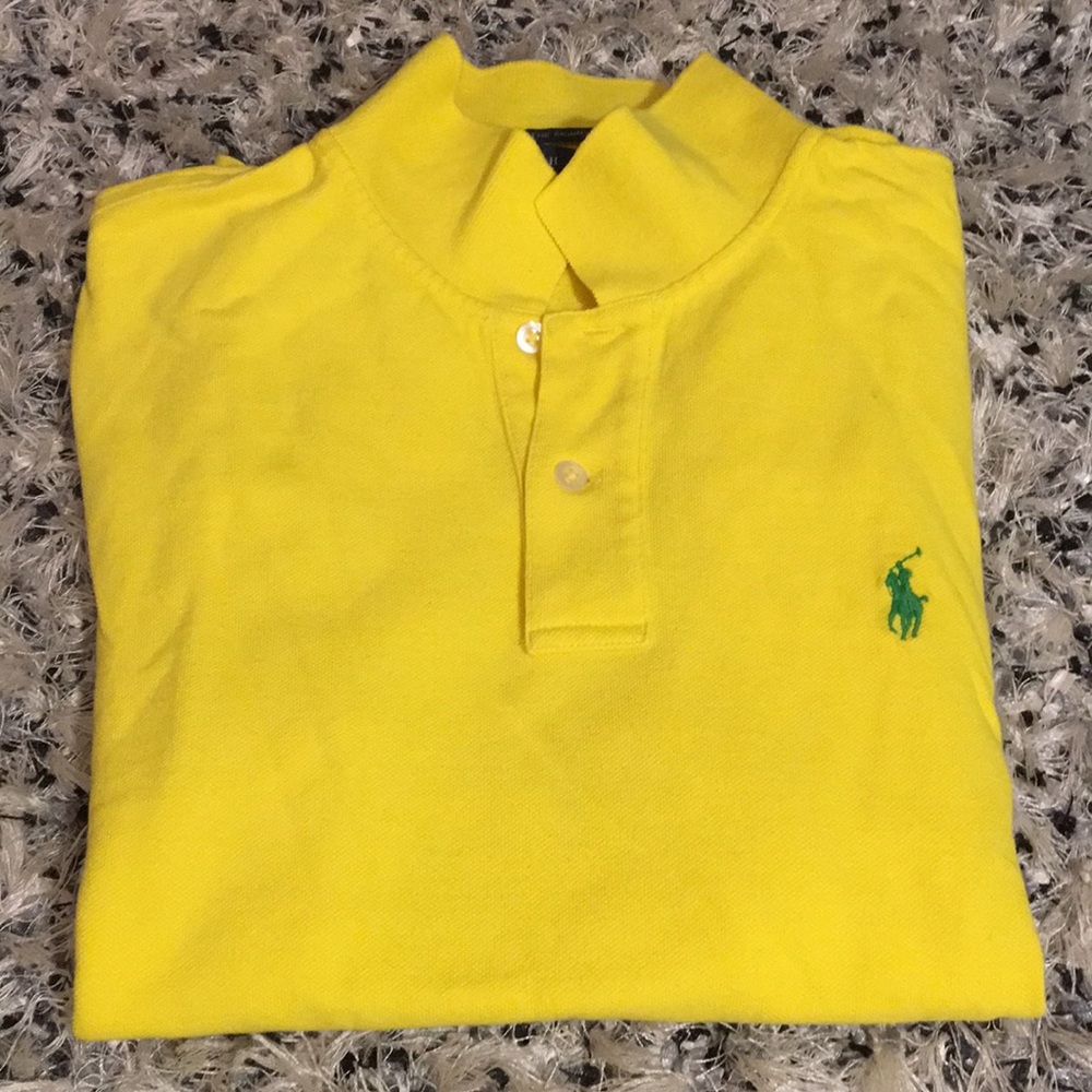 Ralph Lauren yellow polo